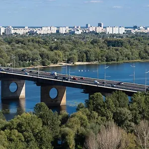  Апартаменты Exquisite Panoramic Views Dnipro Embankment